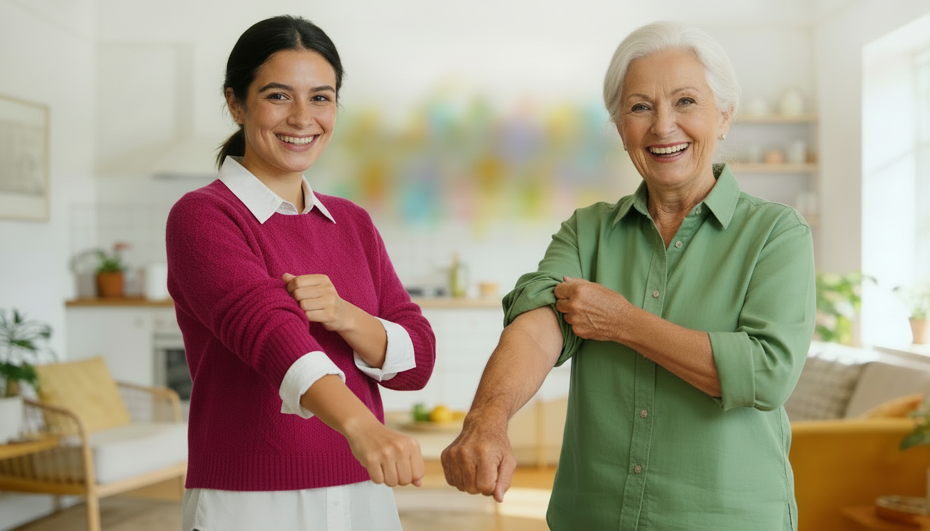 Aide ménagère à domicile pour personnes âgées